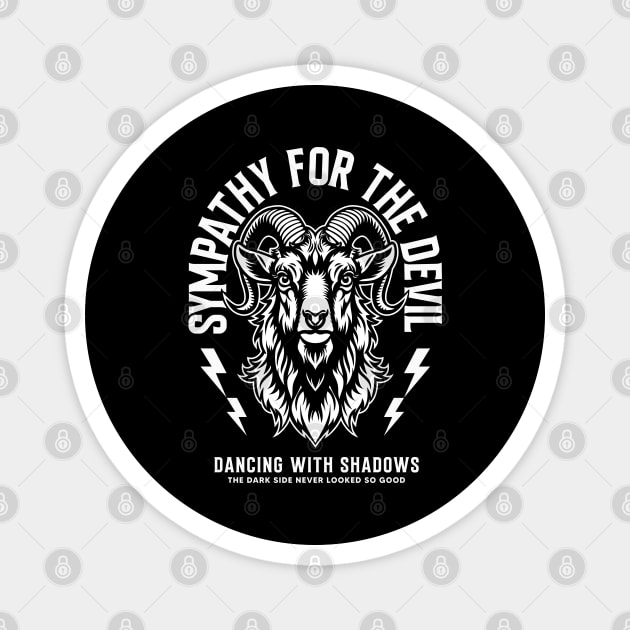 SYMPATHY FOR THE DEVIL Magnet by artslaves